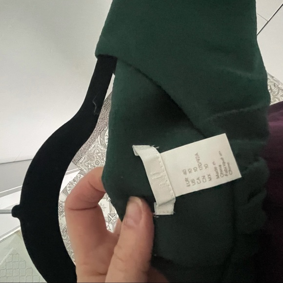 Size 10 H&M fitted dress - forest green - Picture 5 of 5